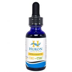 Huron Hemp - Full Spectrum CBD Oil 2500mg Natural